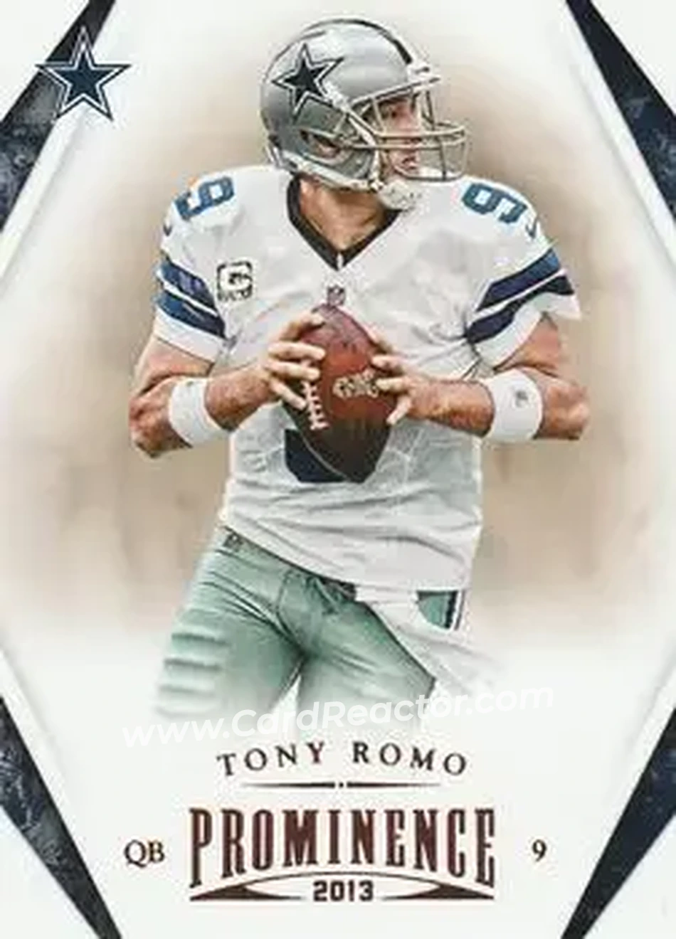 2013 Panini Prominence #26 - Tony Romo - Dallas Cowboys - Front