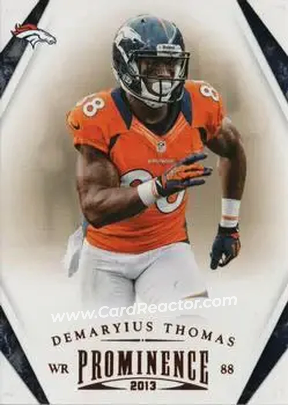 2013 Panini Prominence #31 - Demaryius Thomas - Denver Broncos - Front