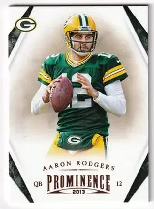 2013 Panini Prominence #37 - Aaron Rodgers - Green Bay Packers