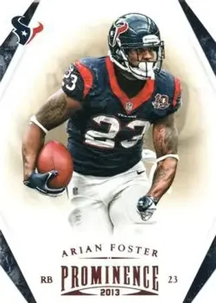 2013 Panini Prominence #42 - Arian Foster - Houston Texans