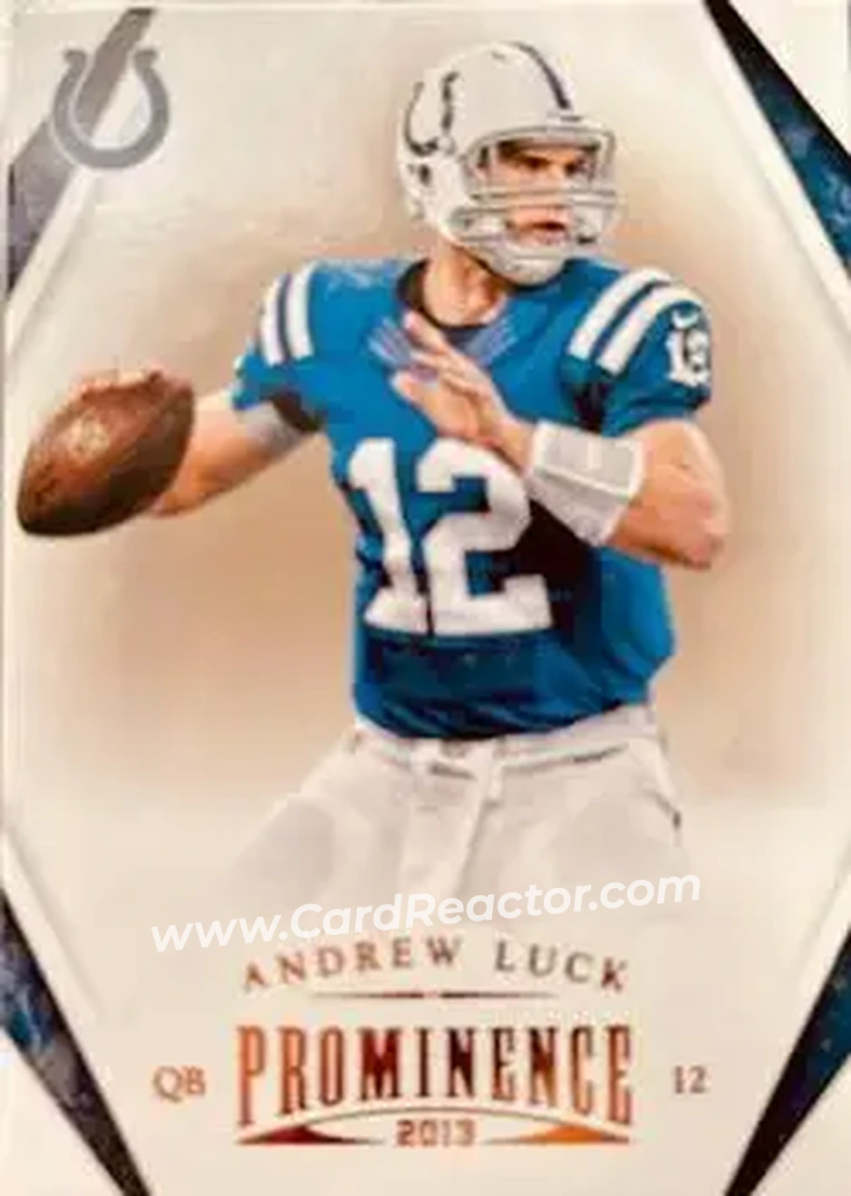 2013 Panini Prominence #43 - Andrew Luck - Indianapolis Colts - Front