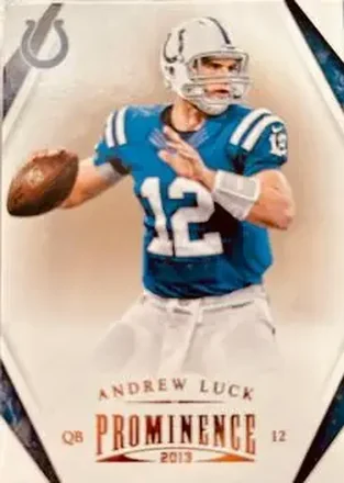 2013 Panini Prominence #43 - Andrew Luck - Indianapolis Colts