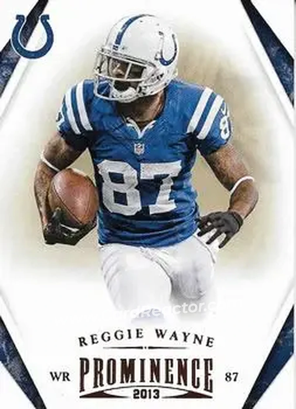 2013 Panini Prominence #44 - Reggie Wayne - Indianapolis Colts - Front
