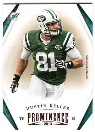 2013 Panini Prominence #54 - Dustin Keller - Miami Dolphins