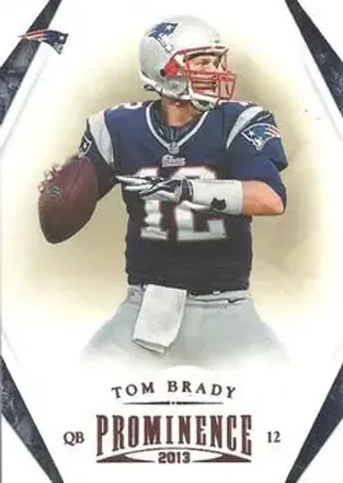 2013 Panini Prominence #58 - Tom Brady - New England Patriots