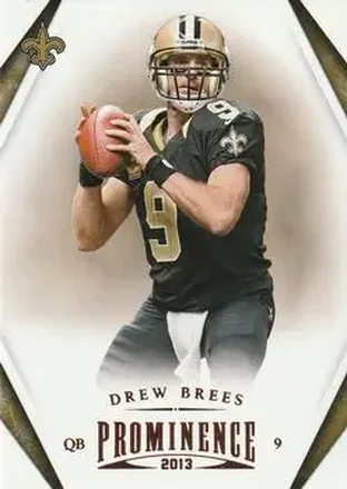 2013 Panini Prominence #61 - Drew Brees - New Orleans Saints
