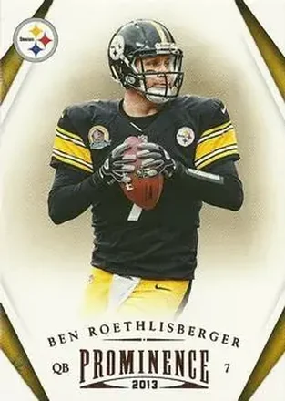 2013 Panini Prominence #76 - Ben Roethlisberger - Pittsburgh Steelers