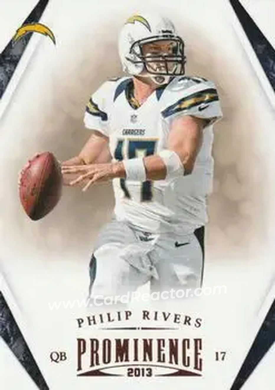 2013 Panini Prominence #82 - Philip Rivers - San Diego Chargers - Front