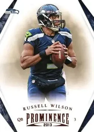 2013 Panini Prominence #89 - Russell Wilson - Seattle Seahawks