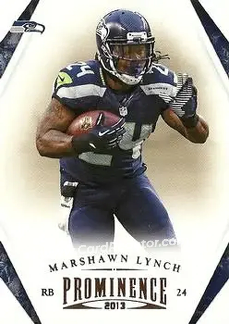 2013 Panini Prominence #91 - Marshawn Lynch - Seattle Seahawks - Front