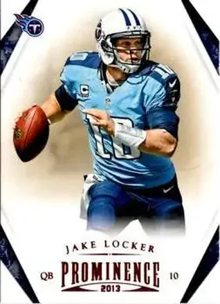 2013 Panini Prominence #95 - Jake Locker - Tennessee Titans