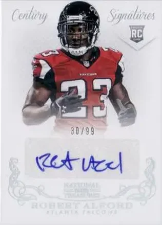 2013 Panini National Treasures #322 - Robert Alford - Atlanta Falcons