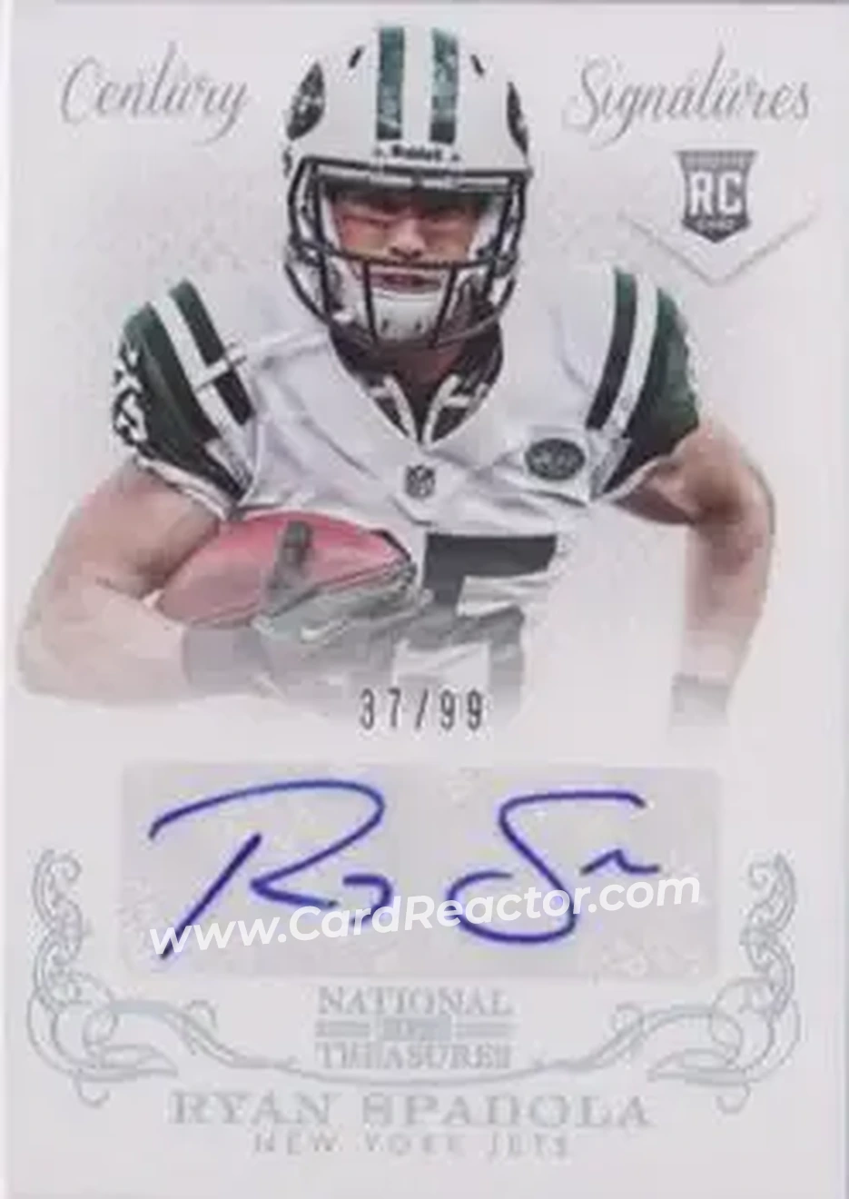 2013 Panini National Treasures #327 - Ryan Spadola - New York Jets