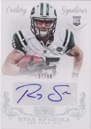2013 Panini National Treasures #327 - Ryan Spadola - New York Jets