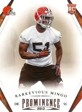2013 Panini Prominence #109 - Barkevious Mingo - Cleveland Browns