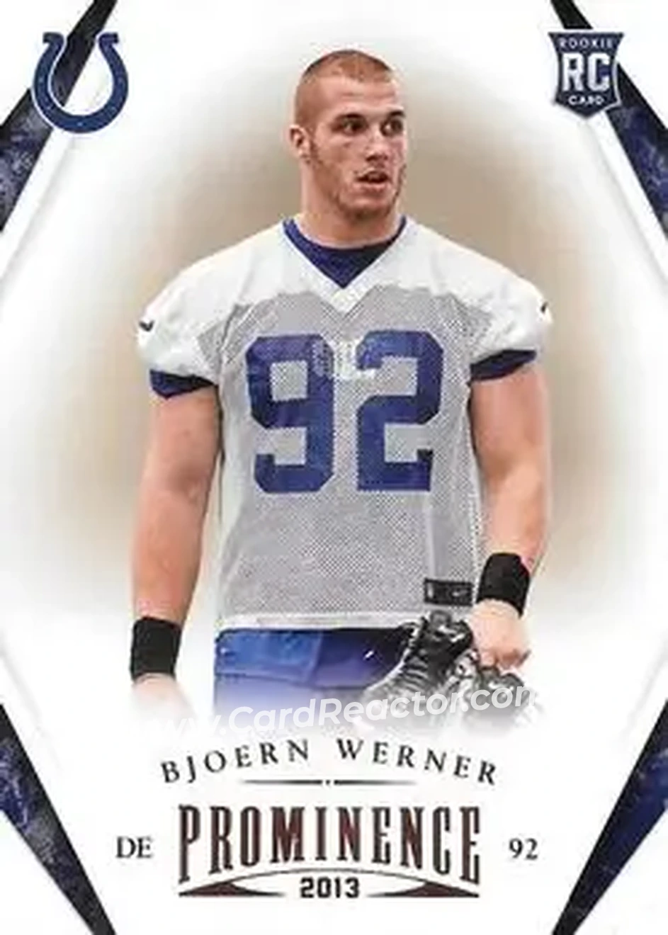 2013 Panini Prominence #110 - Bjoern Werner - Indianapolis Colts