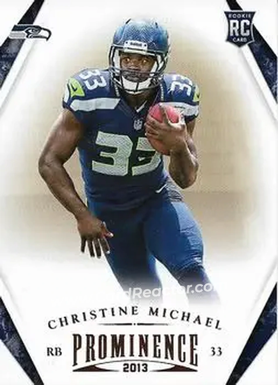 2013 Panini Prominence #114 - Christine Michael - Seattle Seahawks