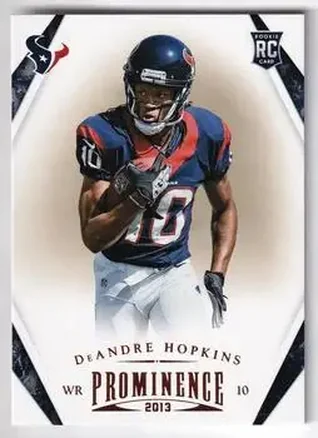 2013 Panini Prominence #124 - DeAndre Hopkins - Houston Texans