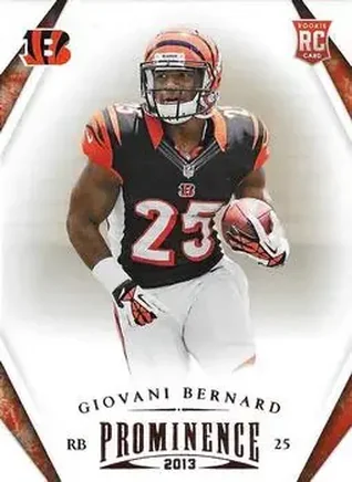 2013 Panini Prominence #137 - Giovani Bernard - Cincinnati Bengals