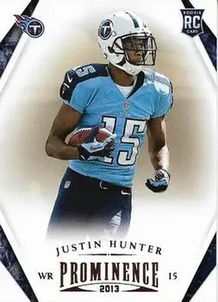 2013 Panini Prominence #148 - Justin Hunter - Tennessee Titans