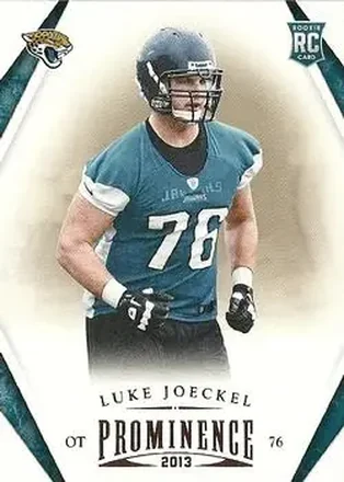 2013 Panini Prominence #159 - Luke Joeckel - Jacksonville Jaguars