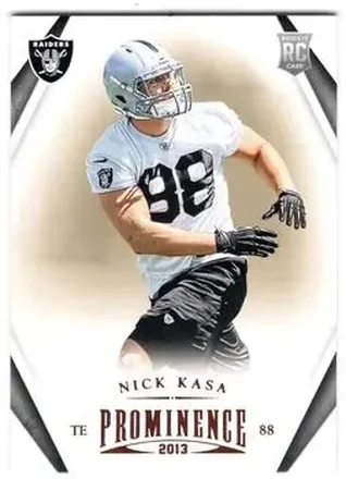 2013 Panini Prominence #173 - Nick Kasa - Oakland Raiders