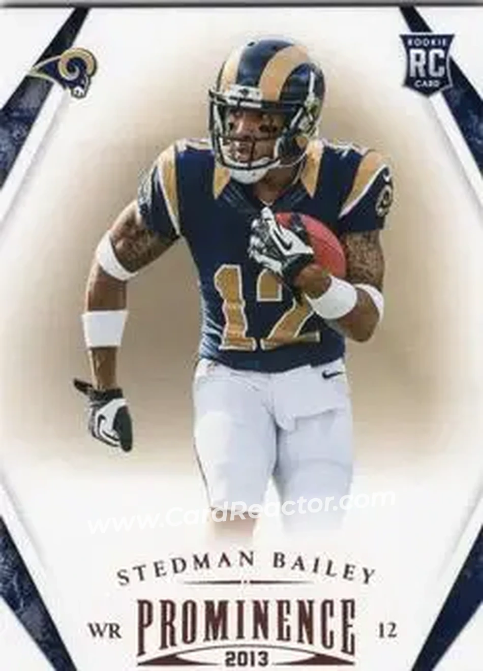 2013 Panini Prominence #186 - Stedman Bailey - St. Louis Rams - Front