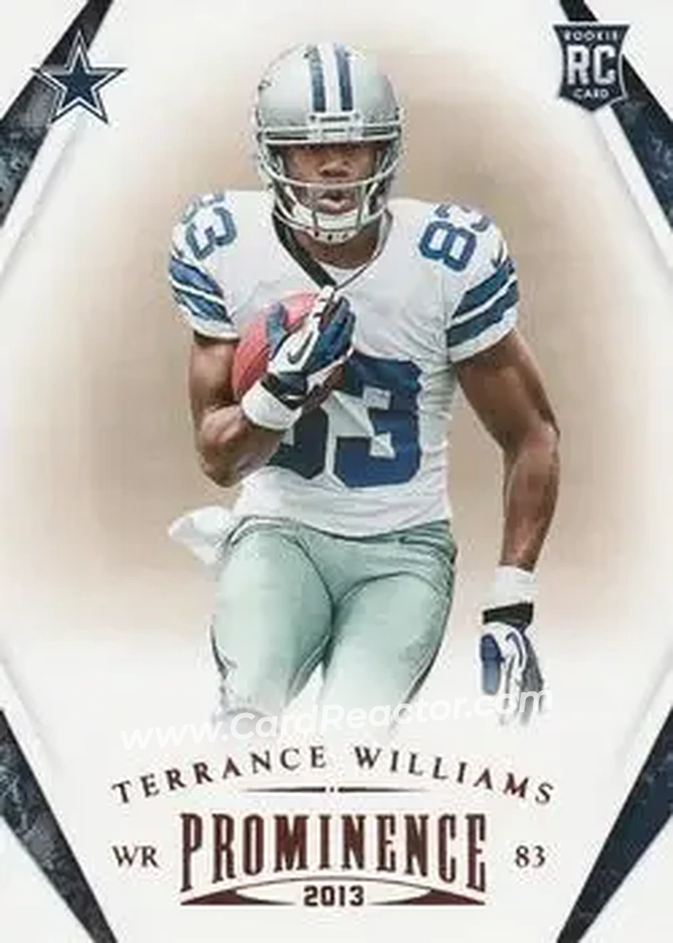 2013 Panini Prominence #190 - Terrance Williams - Dallas Cowboys - Front 2013 Panini Prominence #190 - Terrance Williams - Dallas Cowboys - Front