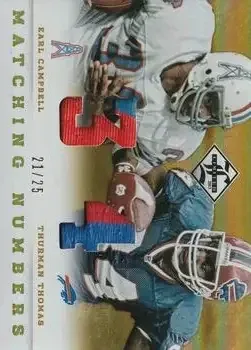 2013 Panini Limited feature card