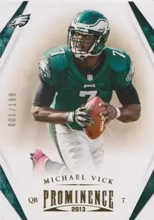 2013 Panini Prominence - Gold #73 - Michael Vick - Philadelphia Eagles