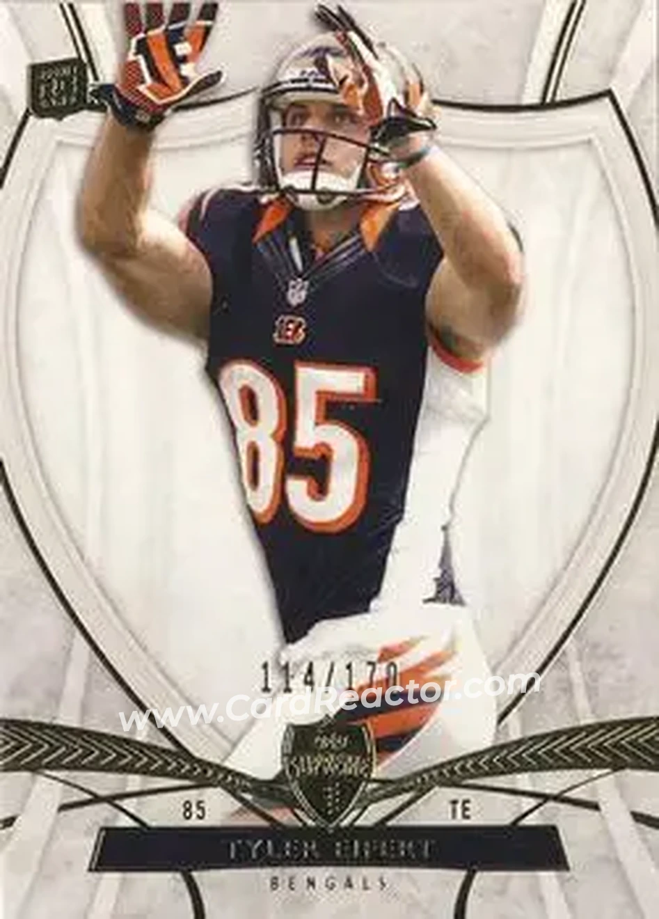2013 Topps Supreme #5 - Tyler Eifert - Cincinnati Bengals - Front