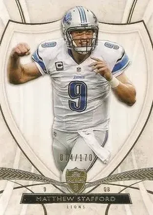 2013 Topps Supreme #9 - Matthew Stafford - Detroit Lions