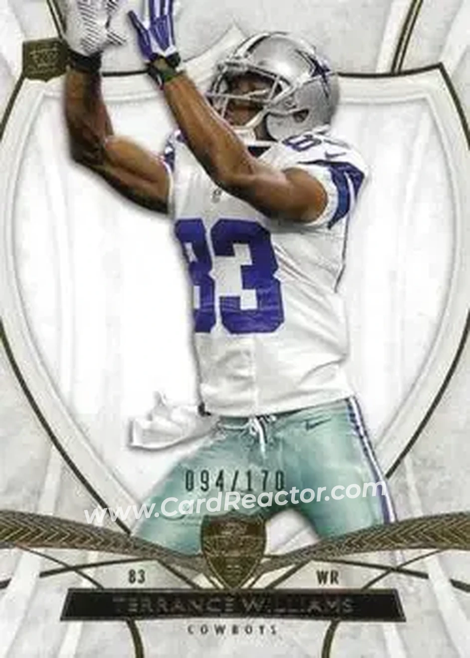 2013 Topps Supreme #40 - Terrance Williams - Dallas Cowboys - Front
