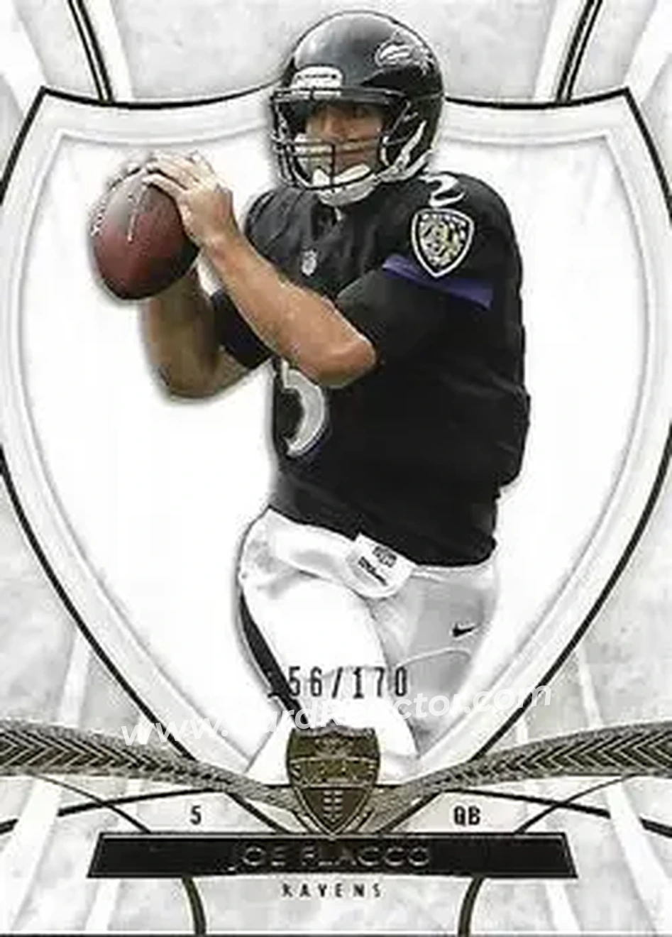 2013 Topps Supreme #46 - Joe Flacco - Baltimore Ravens - Front 2013 Topps Supreme #46 - Joe Flacco - Baltimore Ravens - Front