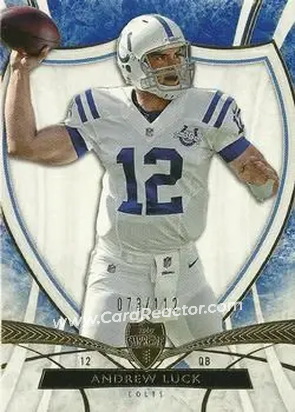 2013 Topps Supreme #50 - Andrew Luck - Indianapolis Colts - Front