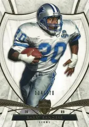 2013 Topps Supreme #56 - Barry Sanders - Detroit Lions