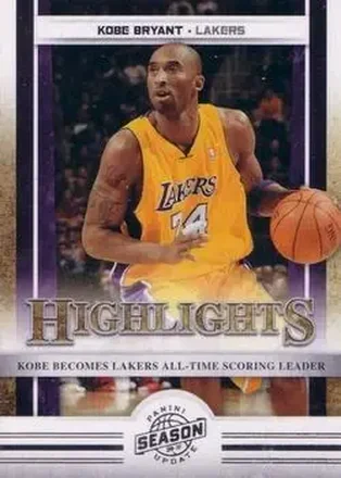 2009-10 Panini Season Update #1 Kobe Bryant