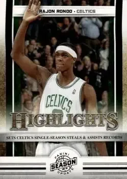 2009-10 Panini Season Update #5 Rajon Rondo
