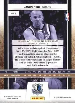 Back of Jason Kidd
