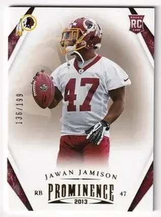 2013 Panini Prominence - Gold #140 - Jawan Jamison - Washington Redskins