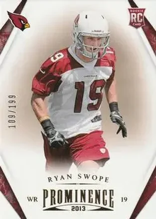 2013 Panini Prominence - Gold #182 - Ryan Swope - Arizona Cardinals