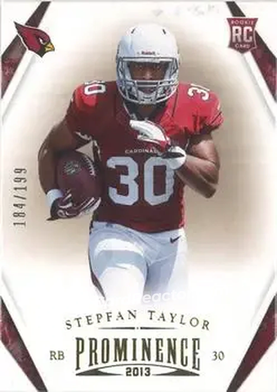 2013 Panini Prominence - Gold #187 - Stepfan Taylor - Arizona Cardinals