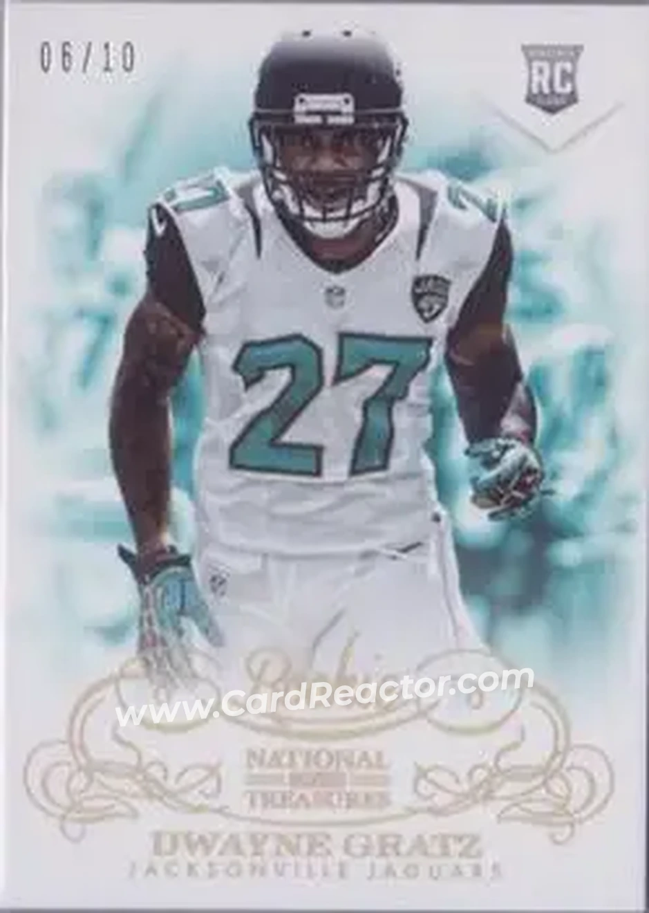 2013 Panini National Treasures - Century Gold #161 - Dwayne Gratz - Jacksonville Jaguars