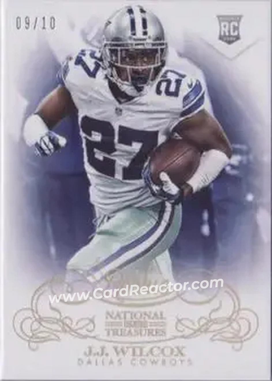 2013 Panini National Treasures - Century Gold #163 - J.J. Wilcox - Dallas Cowboys