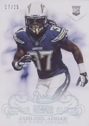 2013 Panini National Treasures - Century Gold #164 - Jahleel Addae - San Diego Chargers