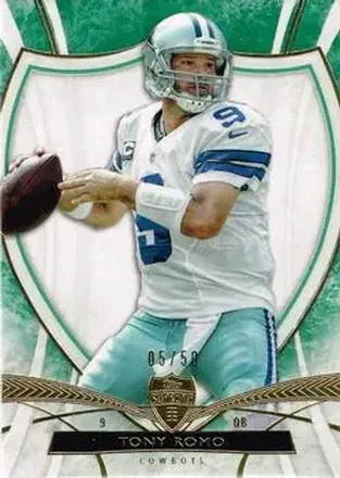 2013 Topps Supreme - Green #12 - Tony Romo - Dallas Cowboys