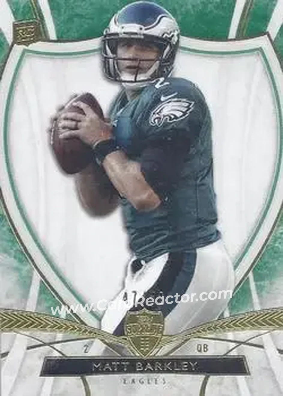 2013 Topps Supreme - Green #37 - Matt Barkley - Philadelphia Eagles - Front 2013 Topps Supreme - Green #37 - Matt Barkley - Philadelphia Eagles - Front