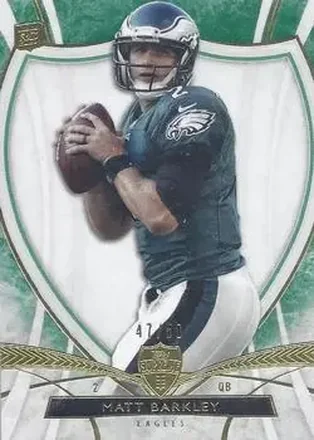 2013 Topps Supreme - Green #37 - Matt Barkley - Philadelphia Eagles
