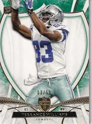 2013 Topps Supreme - Green #40 - Terrance Williams - Dallas Cowboys