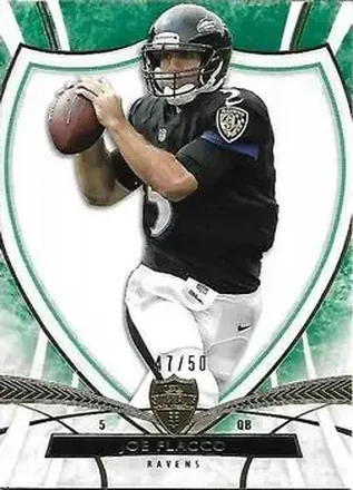 2013 Topps Supreme - Green #46 - Joe Flacco - Baltimore Ravens